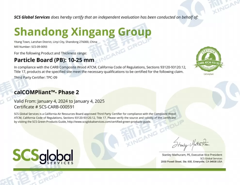 Certificado SCS-CARB-000591