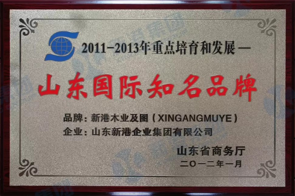 Marca famosa internacional de Shandong