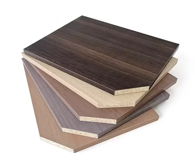 Tablero de partículas de melamina